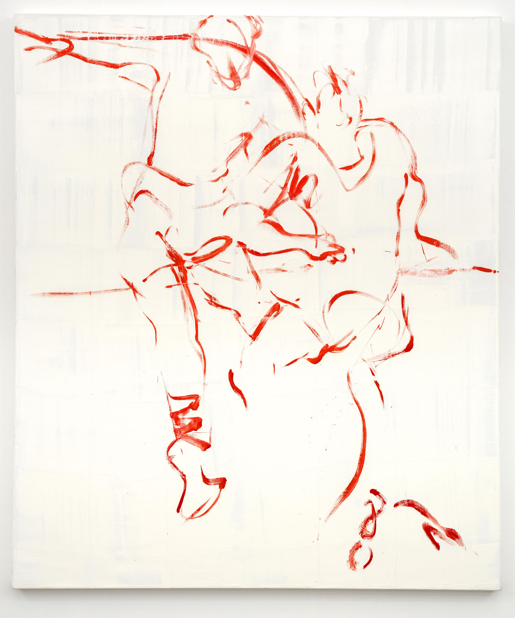 Action Attention, 200x170 cm, oil on canvas, 2022