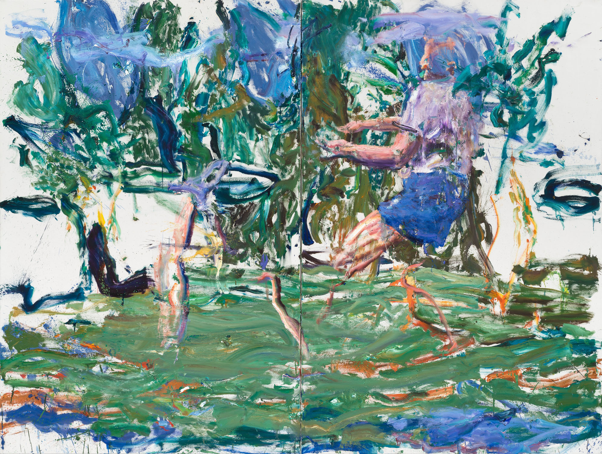 In The Landscape II, 260x210 cm, oil on canvas, 2017