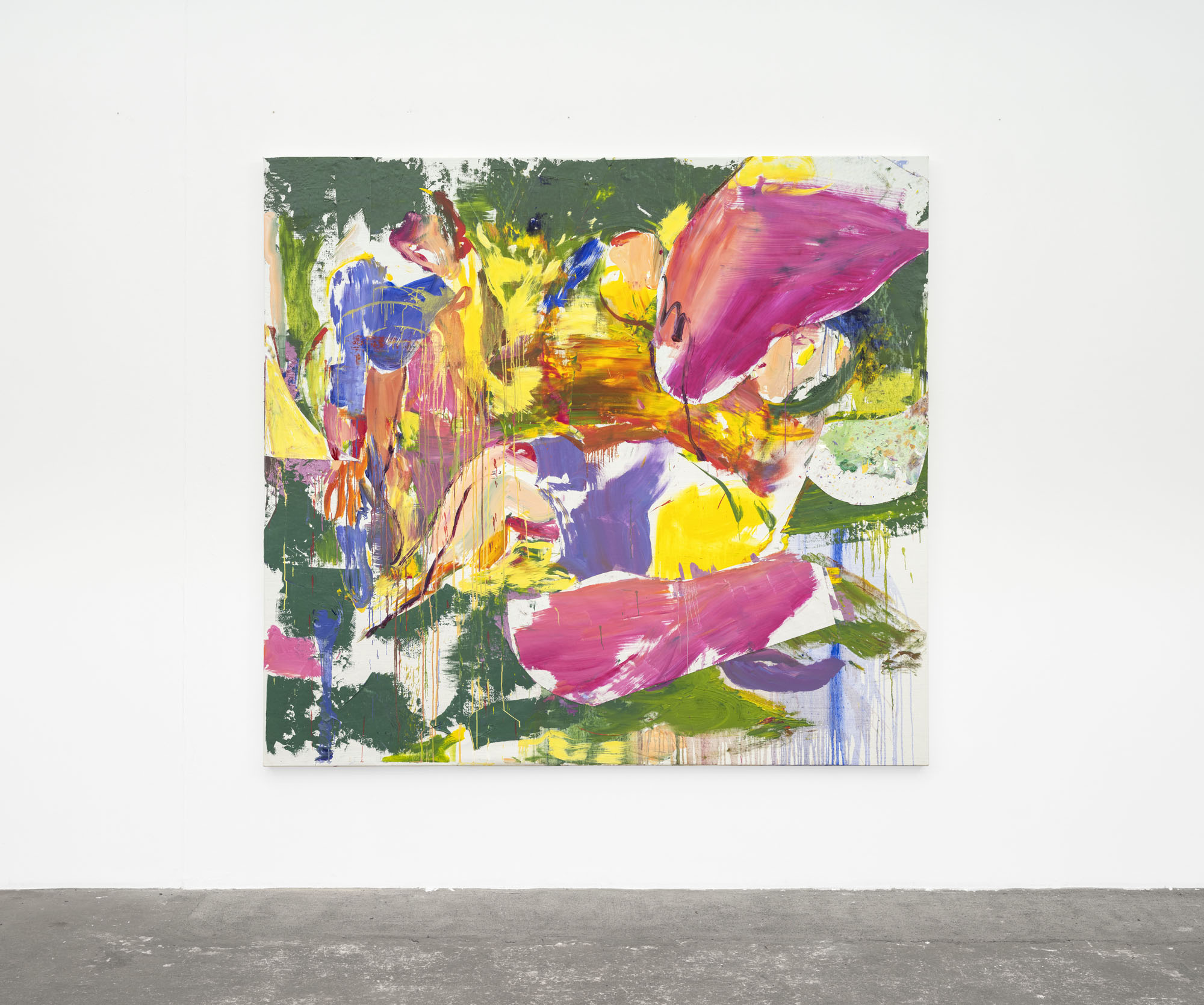 Picnic, 230x200 cm, oil on canvas, 2024