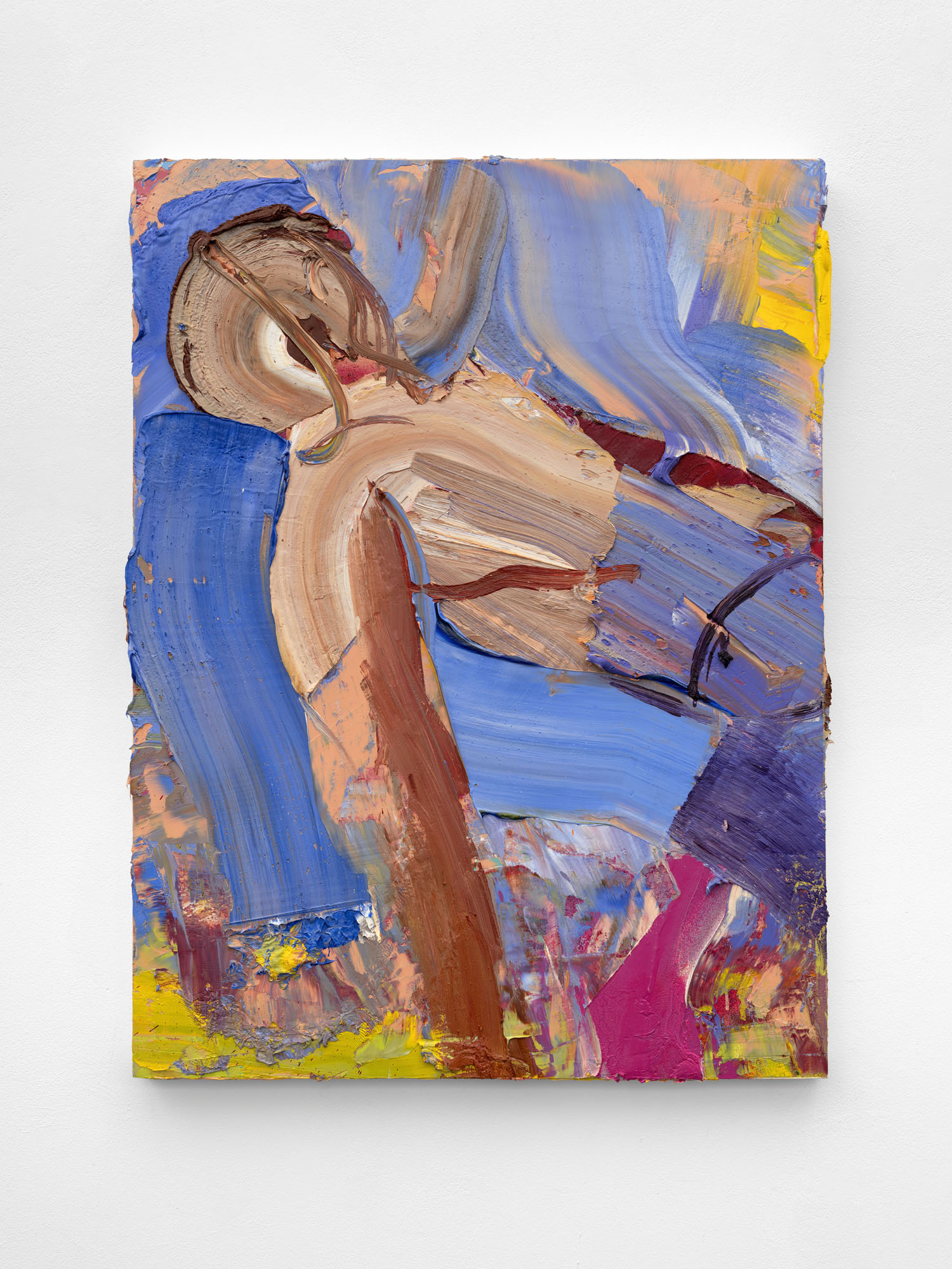 On The Edges Of Being Human, 60x50 cm, oil on canvas, 2023